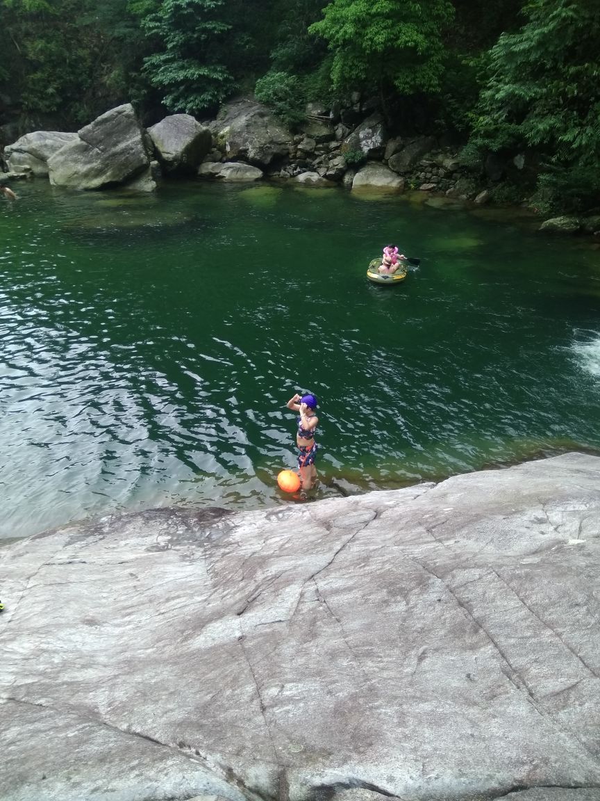 夏日骑行泡水之上林白金潭